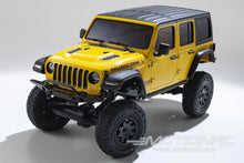 Load image into Gallery viewer, Kyosho Mini-Z 4x4 Jeep Wrangler Unlimited Rubicon Yellow 1/27 Scale 4WD Truck - RTR - (OPEN BOX) KYO32521Y(OB)
