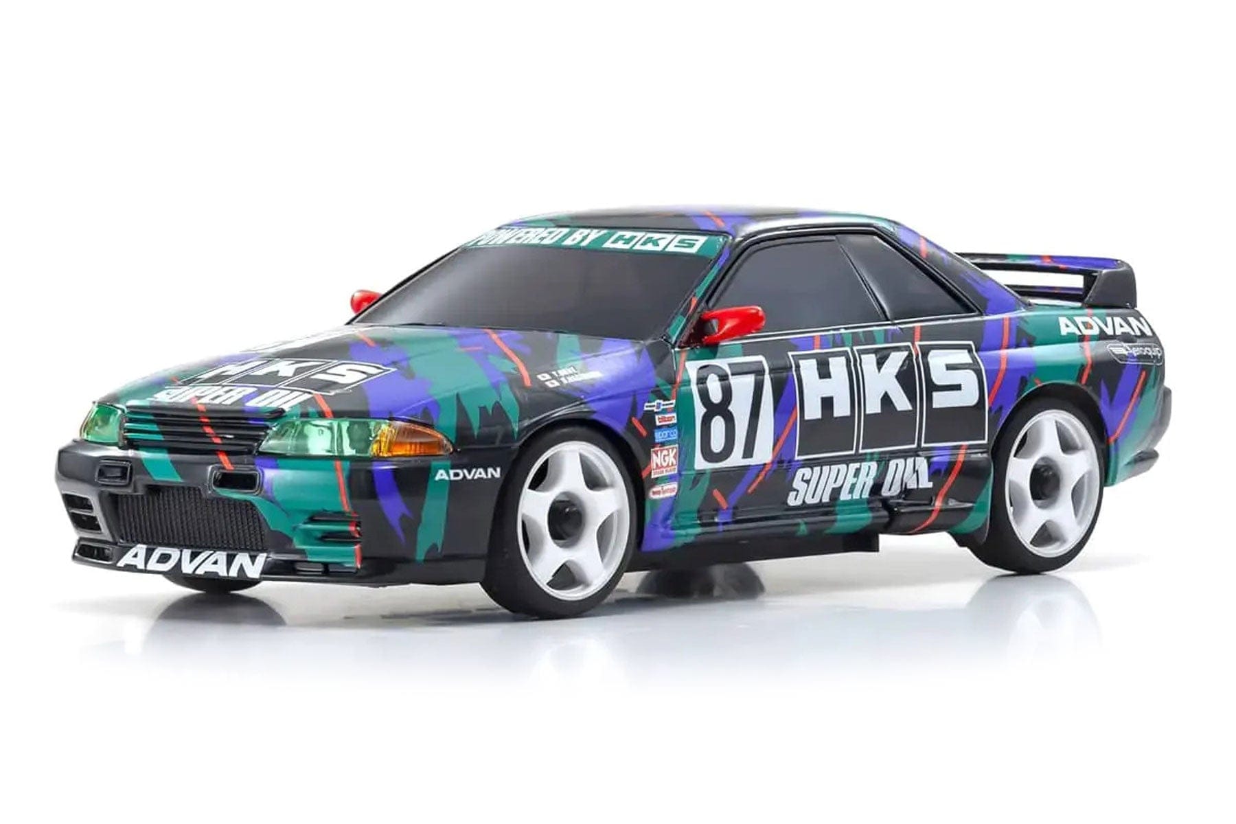 Kyosho Mini-Z HKS Nissan Skyline R32 GT-R MA-020 1/27 Scale AWD Car - RTR KYO32652HK