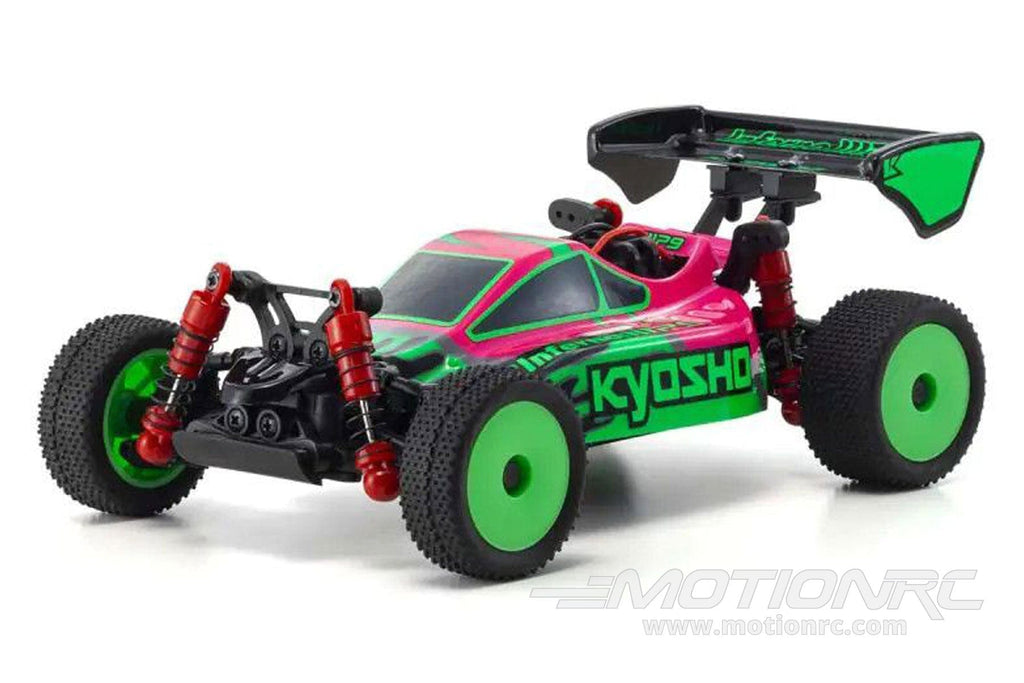 Kyosho Mini-Z Pink/Green Inferno MP9 1/27 Scale 4WD Buggy - RTR KYO32093PGR