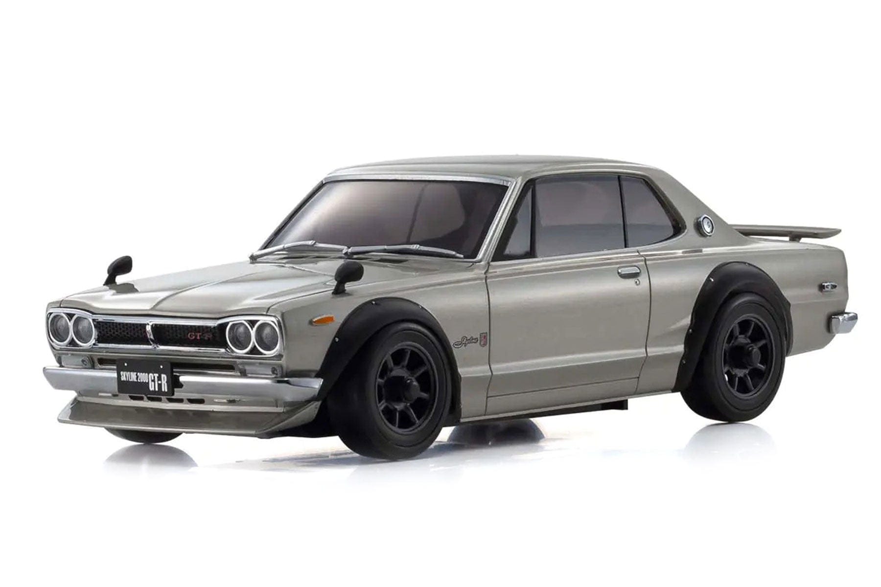 Kyosho Mini-Z Silver Nissan Skyline 2000GT-R KPGC10 1/27 Scale AWD Car - RTR KYO32636S