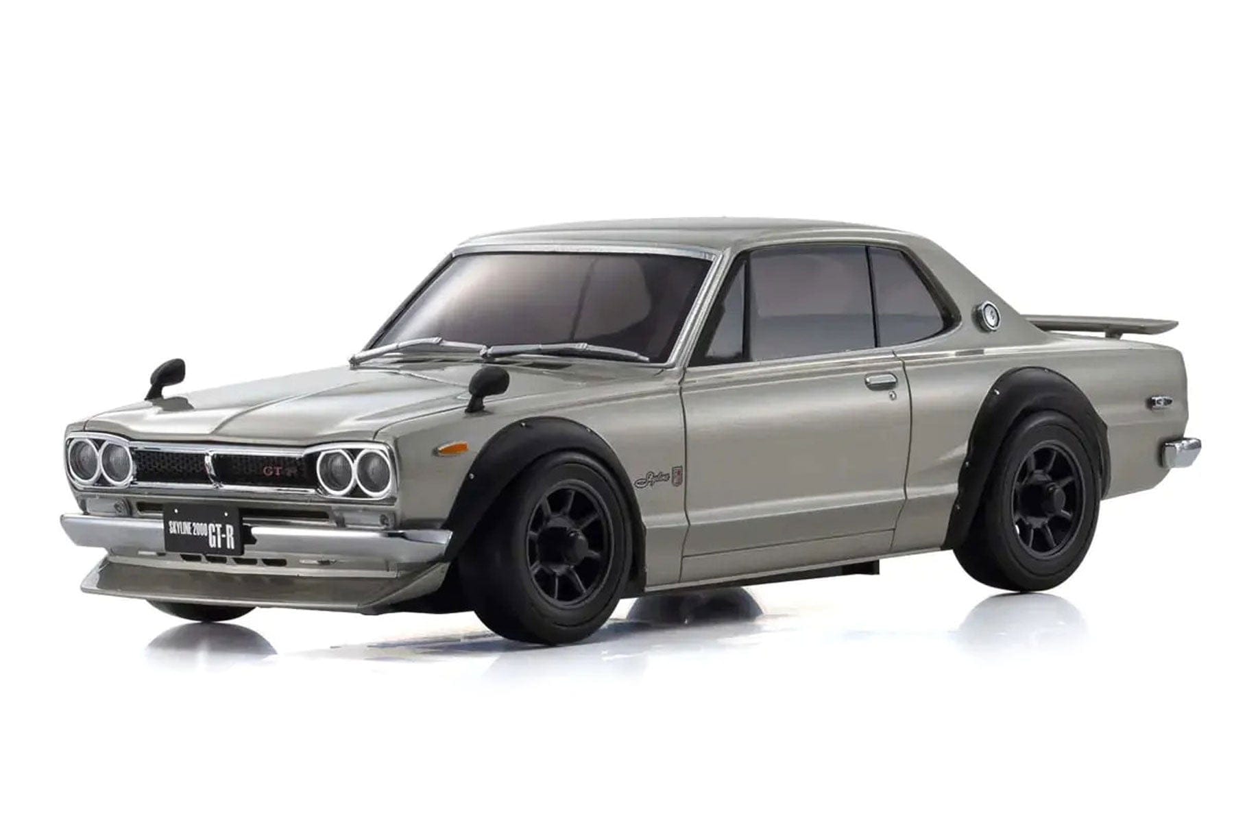 Kyosho Mini-Z Silver Skyline 2000GT-R (KPGC10) MR-04 1/27 Scale RWD Car - RTR KYO32359S