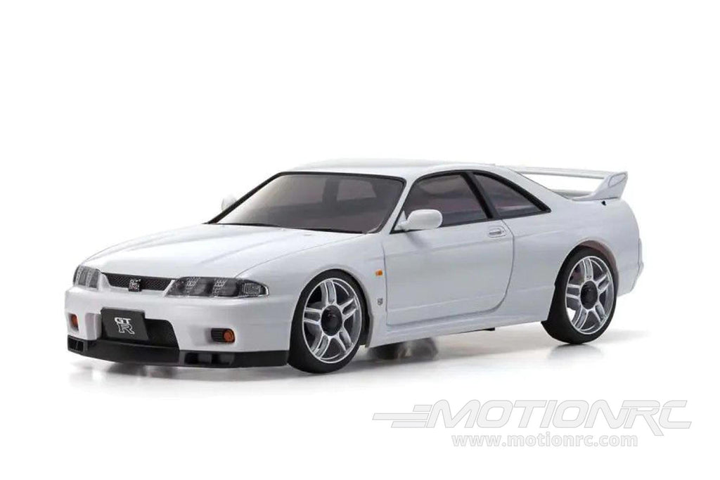 Kyosho Mini-Z White Nissan Skyline GT-R V.Spec R33 MA-020 w/LED & Gyro 1/27 Scale AWD Car - RTR KYO32638WG