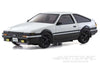 Kyosho Mini-Z White Toyota Sprinter Trueno AE86 1/27 Scale AWD Car - RTR KYO32635WBK