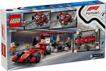 Load image into Gallery viewer, LEGO City F1® Pit Stop &amp; Pit Crew with Ferrari Car 60443
