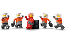 Load image into Gallery viewer, LEGO City F1® Pit Stop &amp; Pit Crew with Ferrari Car 60443
