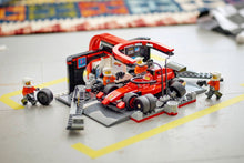 Load image into Gallery viewer, LEGO City F1® Pit Stop &amp; Pit Crew with Ferrari Car 60443
