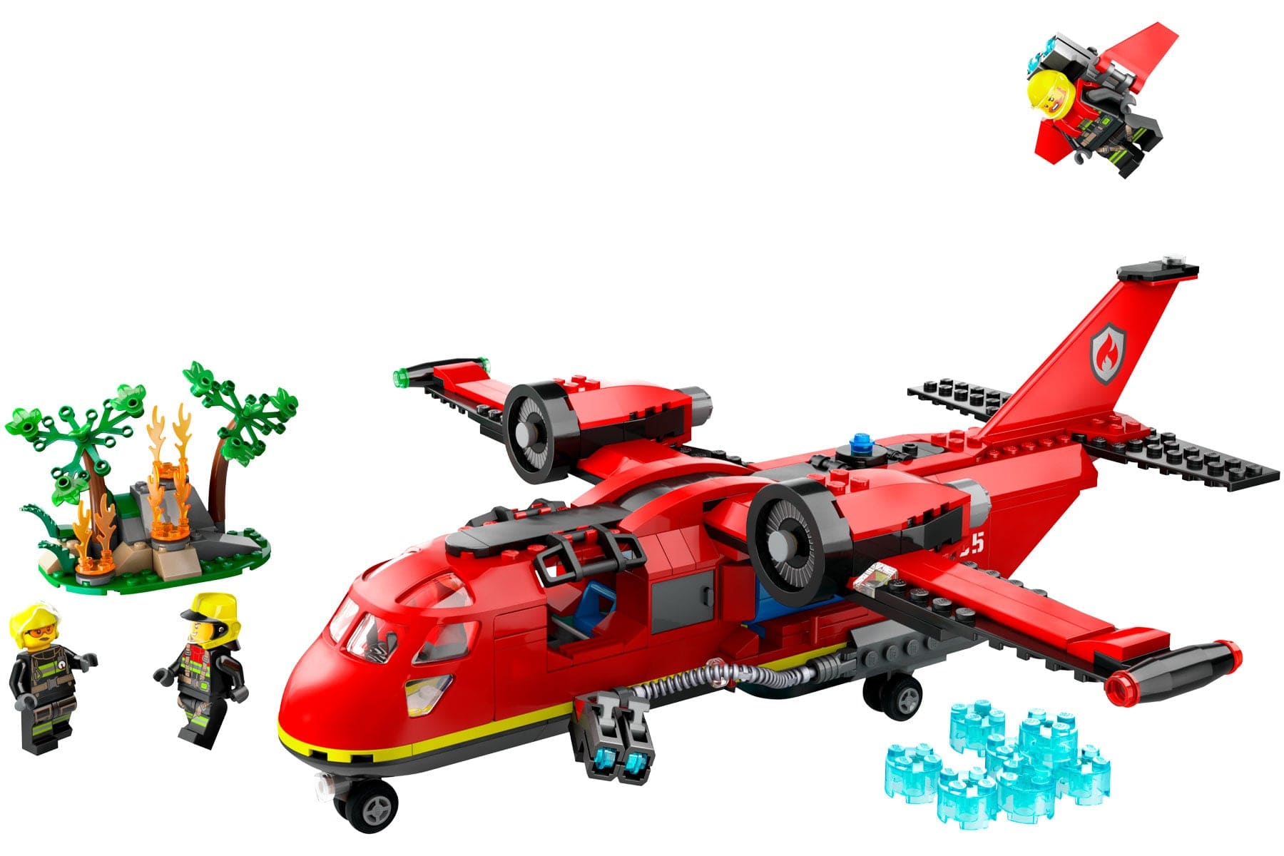 LEGO City Fire Rescue Plane 60413