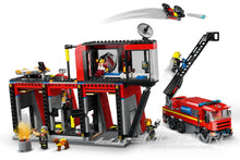 Load image into Gallery viewer, LEGO City Fire Station with Fire Truck 60414
