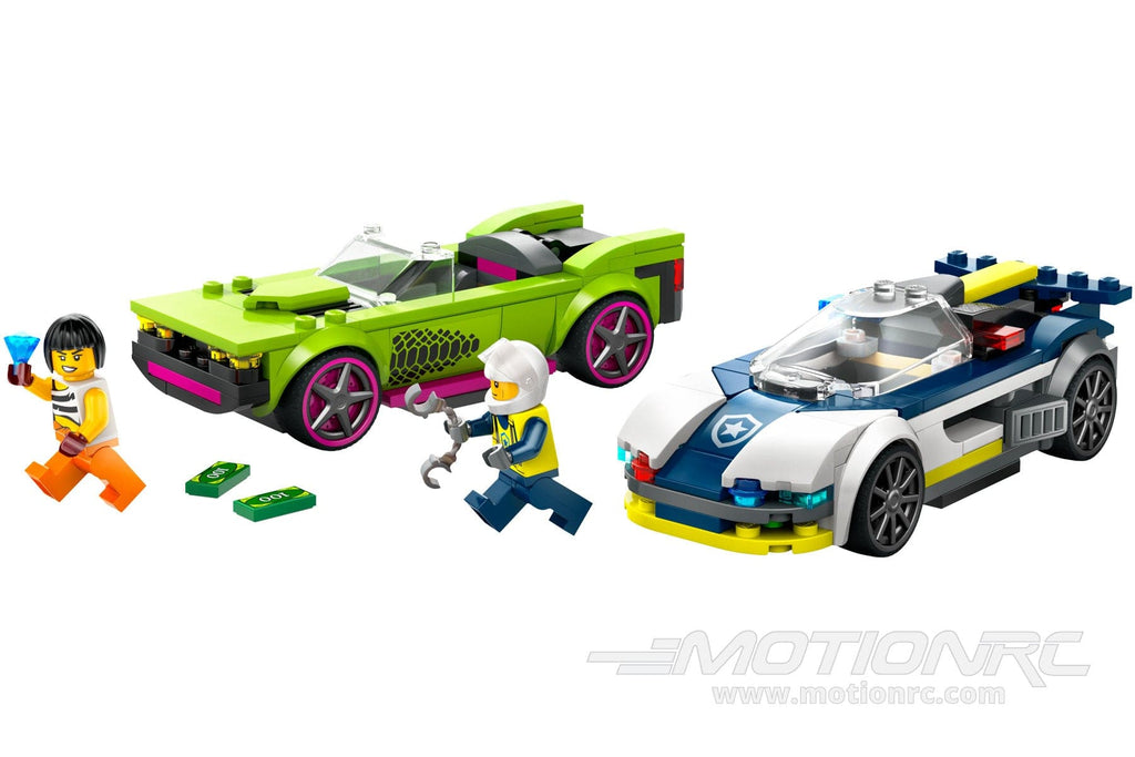 LEGO City Police Car and Muscle Car Chase 60415