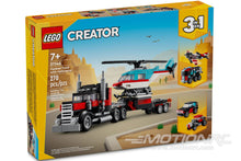 Load image into Gallery viewer, LEGO Creator 3-In-1 Flatbed Truck with Helicopter 31146
