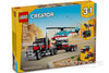 LEGO Creator 3-In-1 Flatbed Truck with Helicopter 31146