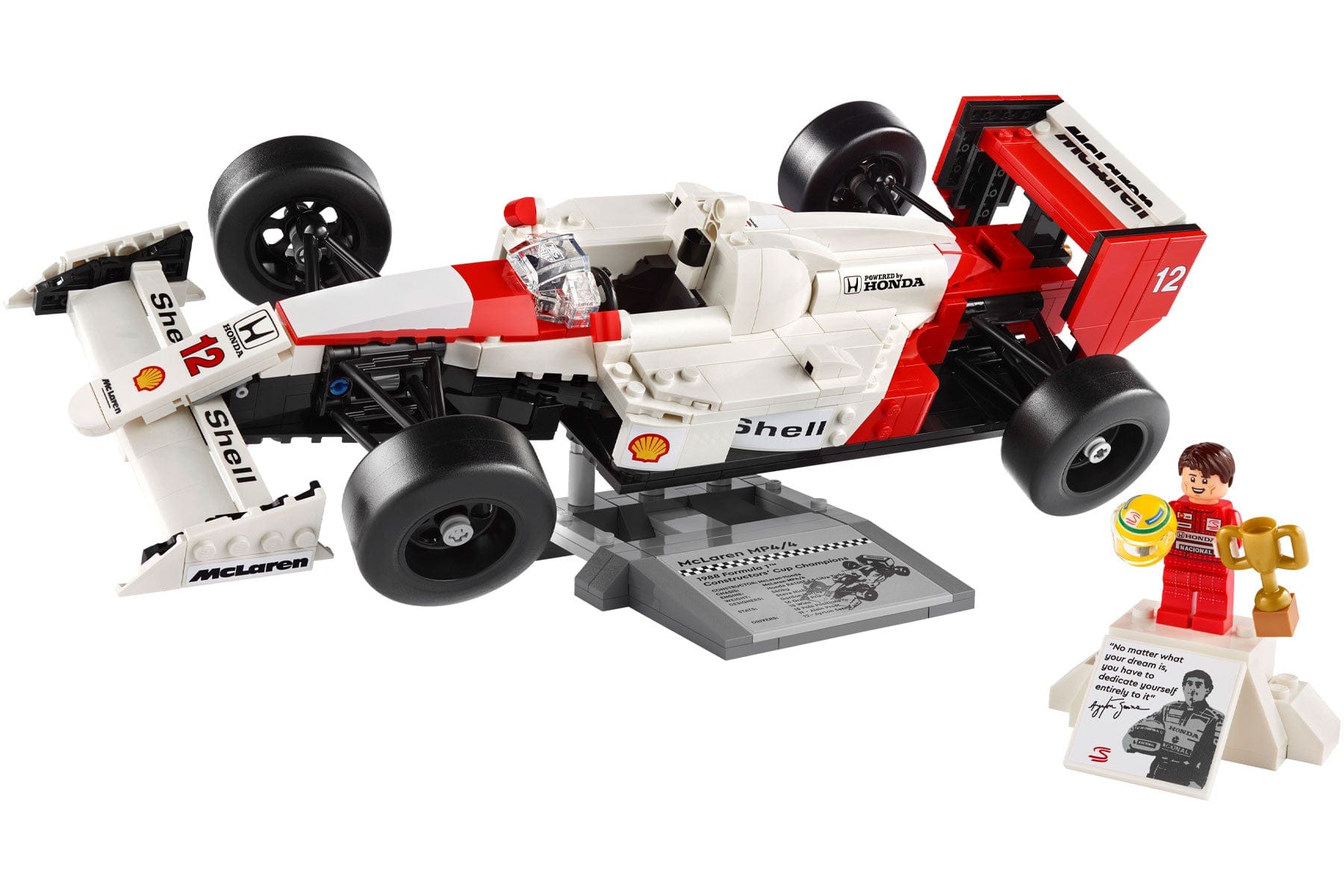 LEGO Icons McLaren MP4/4 & Ayrton Senna 10330