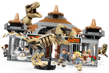 Load image into Gallery viewer, LEGO Jurassic Park Visitor Center: T. rex &amp; Raptor Attack 76961
