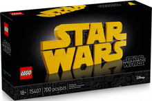 Load image into Gallery viewer, LEGO Star Wars Brick-Built Star Wars™ Logo 75407
