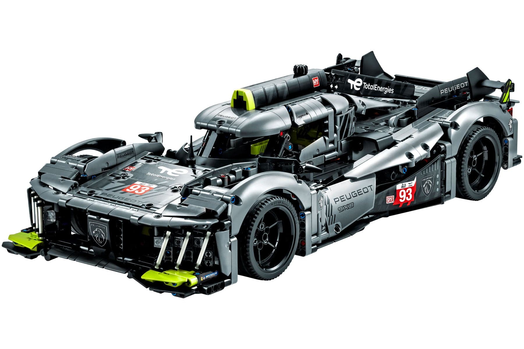 LEGO Technic PEUGEOT 9X8 24H Le Mans Hybrid Hypercar 42156