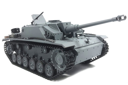 Mato German StuG III Grey Metal 1/16 Scale Tank - RTR MAT1226-003