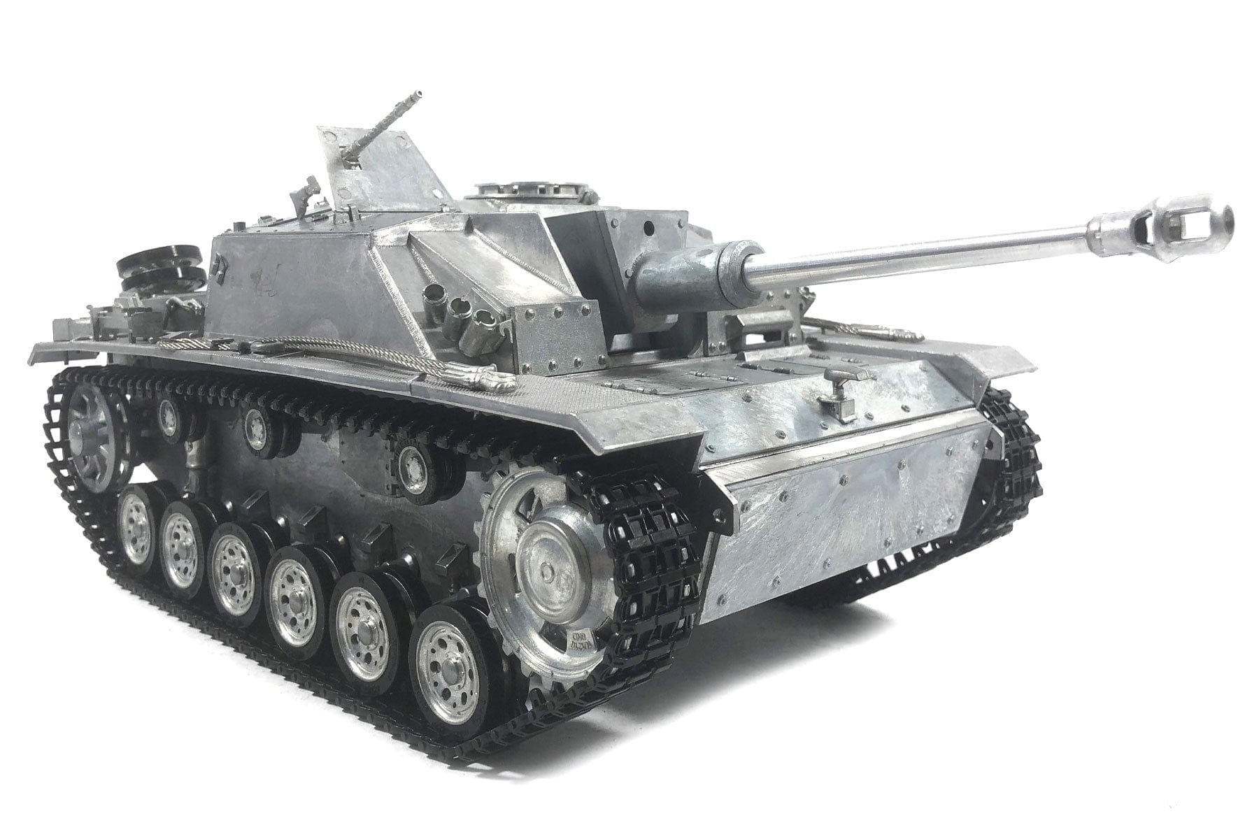 Mato German StuG III Unpainted Metal 1/16 Scale Tank - RTR MAT1226-001