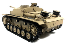 Load image into Gallery viewer, Mato German StuG III Yellow Metal 1/16 Scale Tank - RTR MAT1226-002
