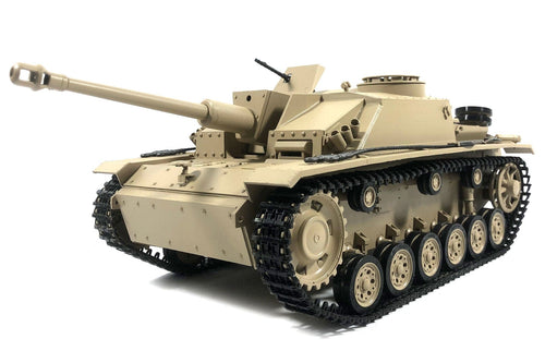 Mato German StuG III Yellow Metal 1/16 Scale Tank - RTR MAT1226-002