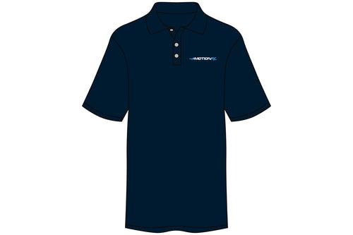 Motion RC Logo Embroidered Polo Shirt - Navy