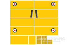 Load image into Gallery viewer, Nexa 1400mm DH.82 Tiger Moth Yellow Covering Set (Wing) NXA1003-308
