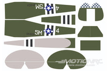 Load image into Gallery viewer, Nexa 1620mm L-4 Grasshopper Covering Set (Fuselage &amp; Tail) NXA1005-108
