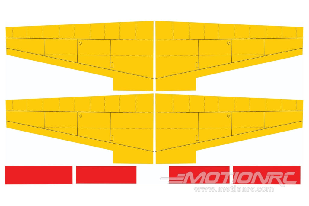 Nexa 1620mm Marchetti SF-260 BE Covering Set (Wing) NXA1026-108