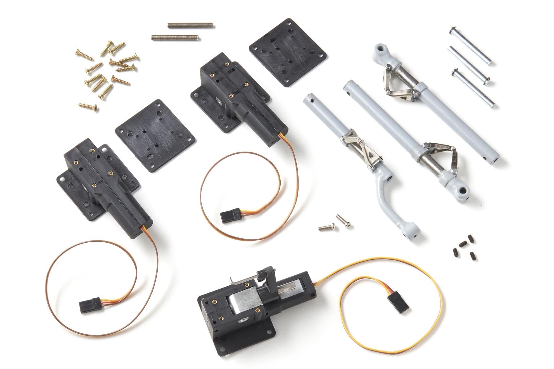 Nexa 1620mm Marchetti SF-260 BE Electronic Retract Set (3) with Upgraded Struts NXA6015-015