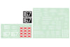 Nexa 1800mm F4U Corsair "White 167" Decal Set NXA1074-205