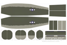 Load image into Gallery viewer, Nexa 2800mm B-24 Liberator Olive Drab Covering Set - Fuselage And Tail NXA1036-108

