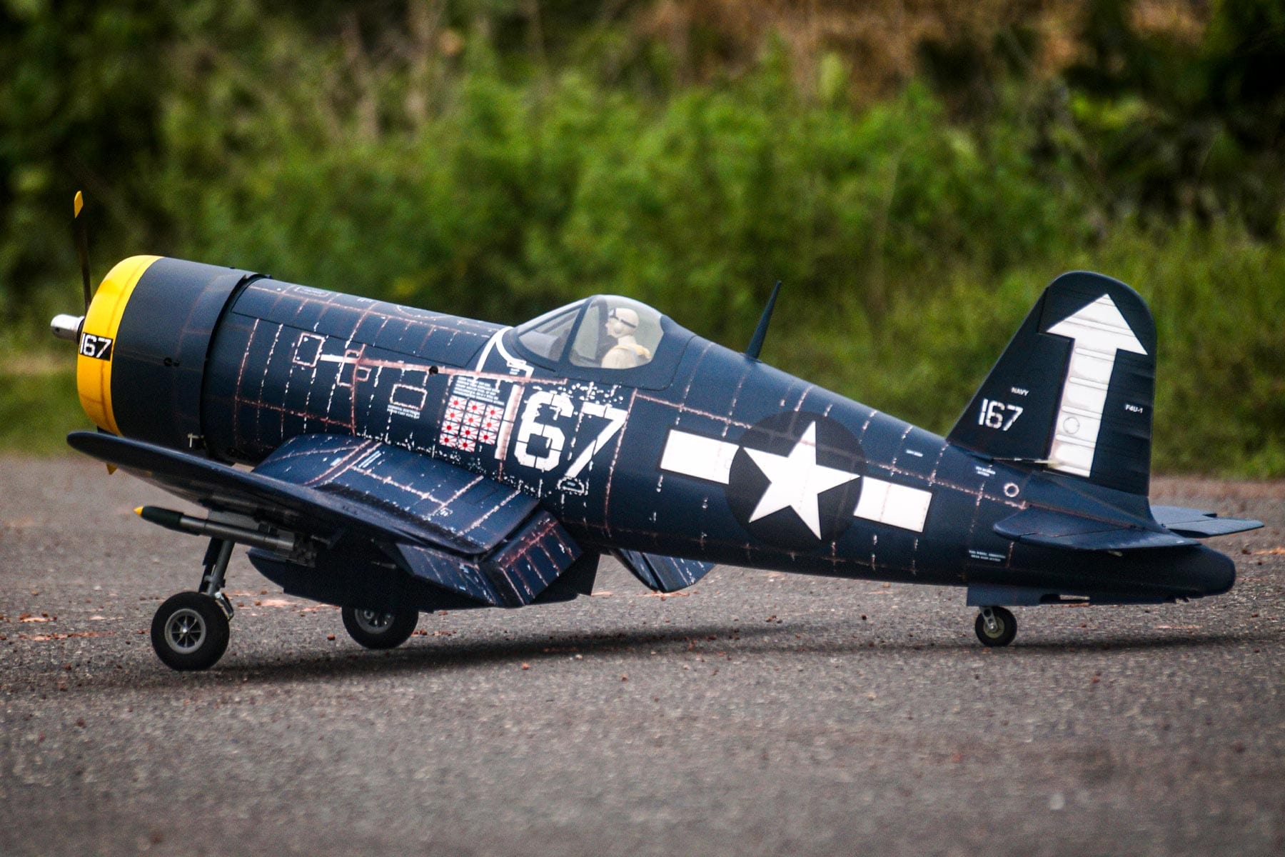 Nexa F4U Corsair “White 167” 1810mm (71.3