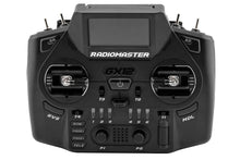 Load image into Gallery viewer, RadioMaster GX12 16-Channel Dual-Band Gemini-X ELRS Transmitter HP0157-0094-BLK
