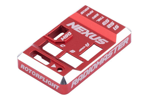 RadioMaster Nexus CNC Aluminum Anodized Top Case - Red HP0157-0089-RED