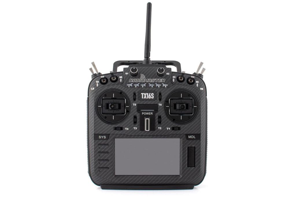 RadioMaster TX16S MKII MAX HALL V4.0 16-Channel ELRS Transmitter - Black HP0157-0024-BLK