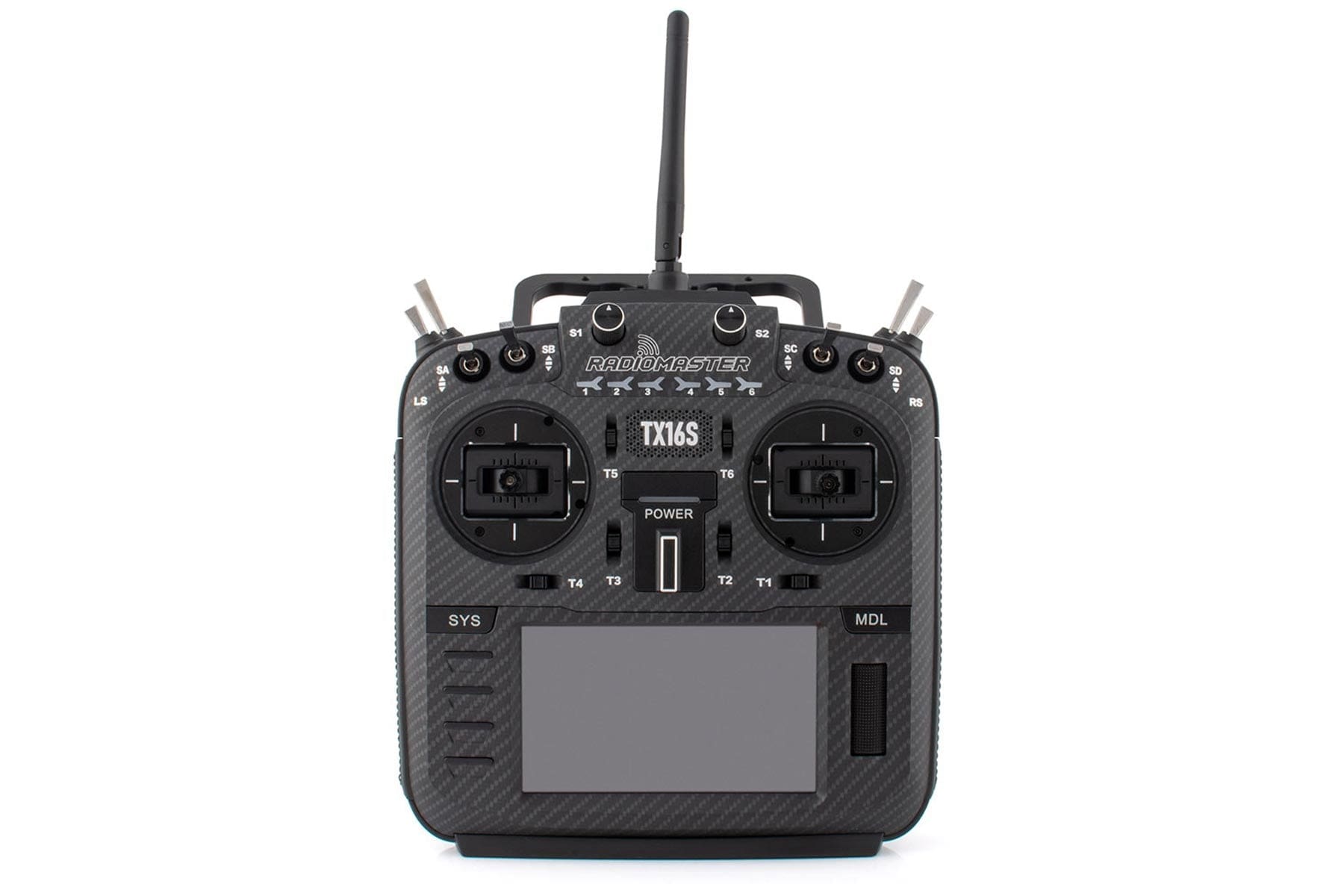 RadioMaster TX16S MKII MAX HALL V4.0 16-Channel ELRS Transmitter - Black HP0157-0024-BLK