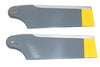 Roban 700/800 Size AS350 Tail Blade Set, 2B Gray RBN-70-058-AS350