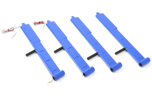 Roban 700 Size MD-500E Blue Landing Gear Set RBN-70-003-MD500GJB