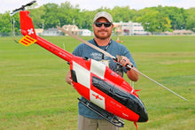 Load image into Gallery viewer, Roban EC-145 Swiss Medic Red/White 600 Size Helicopter Scale Conversion - KIT RBN-KF145RW-6
