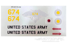 Load image into Gallery viewer, RotorScale 470 Size UH-1 Huey Decal Set RSH-UH470LPJ009
