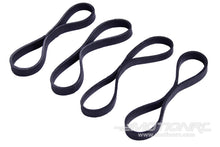 Load image into Gallery viewer, Skynetic 1400mm Cardinal Black Rubber Bands (4pc) SKY1027-109
