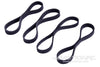 Skynetic 1400mm Cardinal Black Rubber Bands (4pc) SKY1027-109