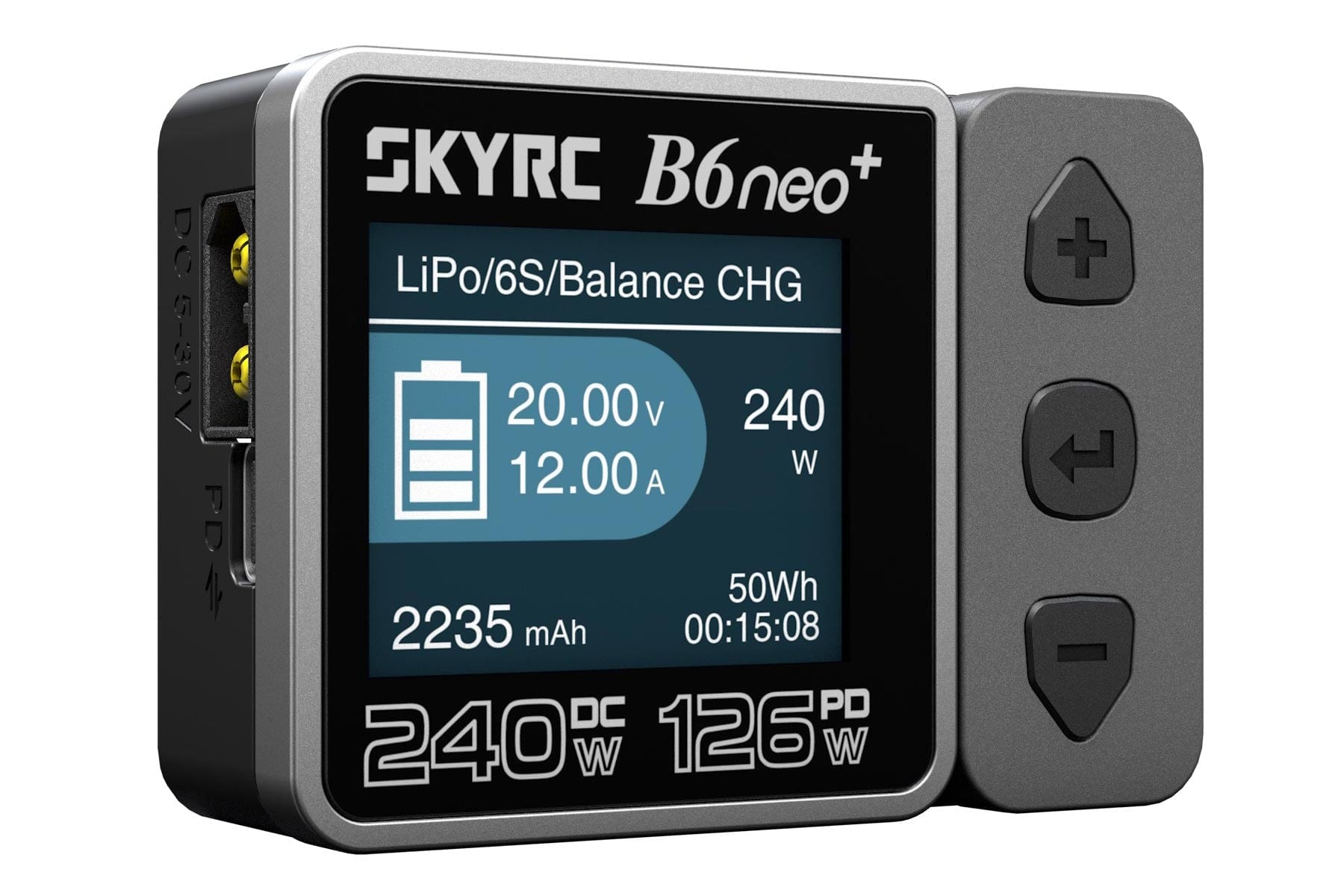 SkyRC B6neo+ 240W 6 Cell (6S) LiPo DC Battery Charger - Mysterious Black SK-100211-02
