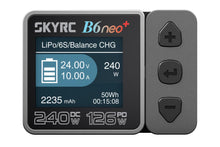 Load image into Gallery viewer, SkyRC B6neo+ 240W 6 Cell (6S) LiPo DC Battery Charger - Mysterious Black SK-100211-02
