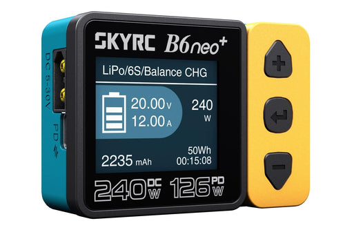 SkyRC B6neo+ 240W 6 Cell (6S) LiPo DC Battery Charger - Sunlit Sky SK-100211-04