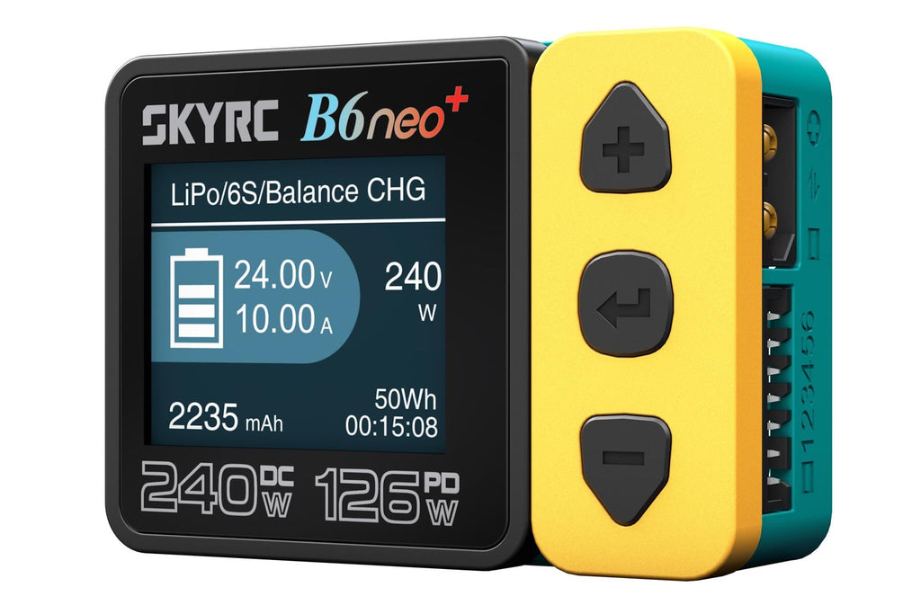 SkyRC B6neo+ 240W 6 Cell (6S) LiPo DC Battery Charger - Sunlit Sky SK-100211-04