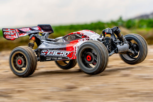 Team Corally Syncro 4 Red 1/8 Scale Brushless 4WD EP Buggy - RTR COR00287-R