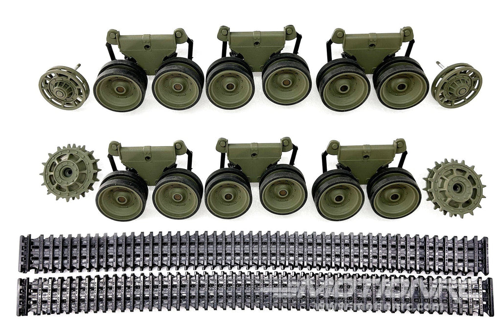 Tongde 1/16 Scale UK Centurion Plastic Tracks, Sprockets, Drive Wheels, and Road Wheels Set TDE1003-106