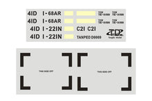 Load image into Gallery viewer, Tongde 1/16 Scale US M1A2 SEP Tusk II Sticker Set TDE1008-107
