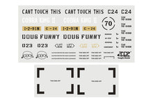 Load image into Gallery viewer, Tongde 1/16 Scale US M1A2 SEP V2 Sticker Set TDE1009-107
