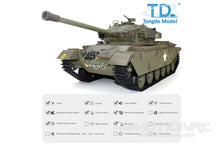 Load image into Gallery viewer, Tongde UK Centurion Mk 5 Upgrade Edition 1/16 Scale Battle Tank - RTR TDE1003-001
